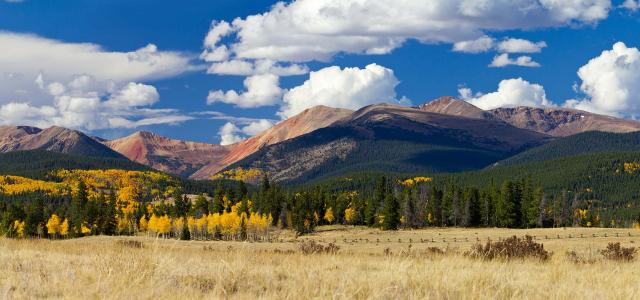 Colorado Rocky Mountains in Fall
