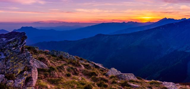 Dawn at a Mountaintop